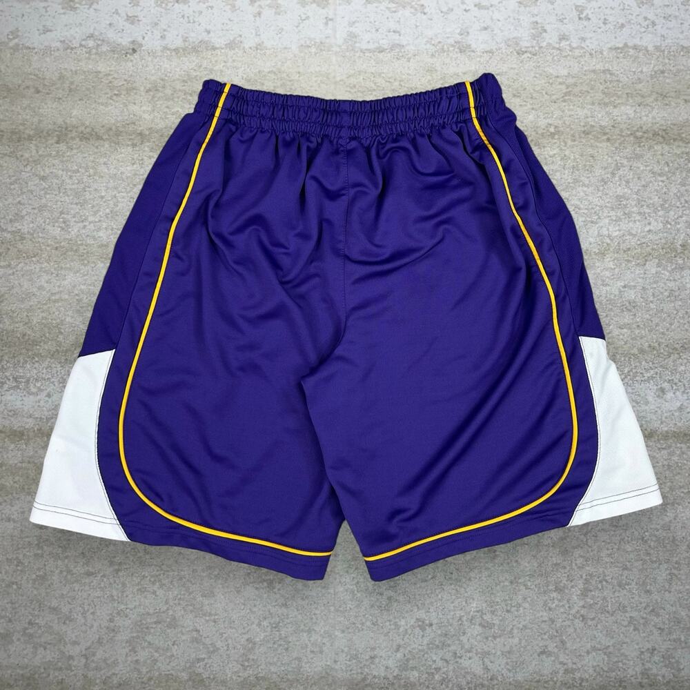Vintage Y2K James Madison Basketball Shorts Mens XL Baggy Purple 11" Inseam - Picture 2 of 4